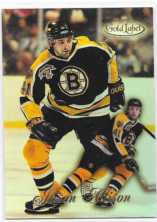 1998-99 Topps Gold Label Class 1 #50 Jason Allison Boston