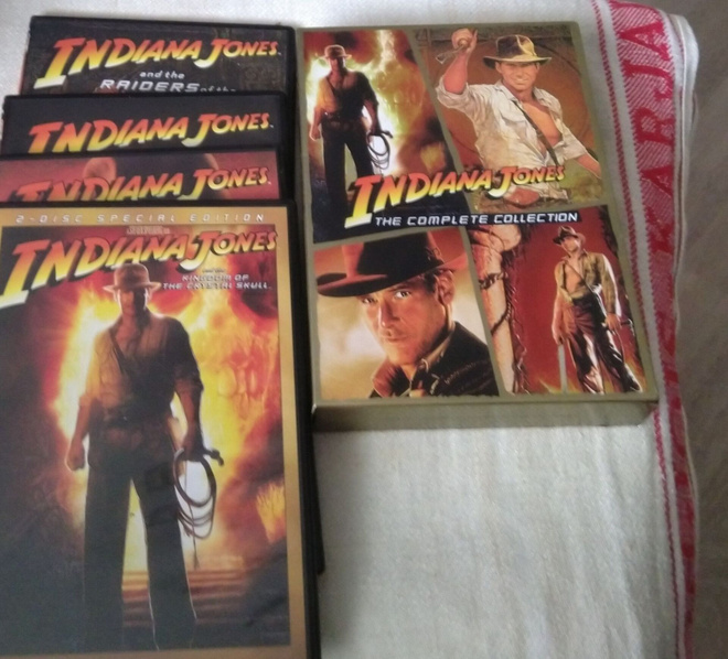 Indiana Jones complete collection DVD