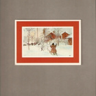 Carl Larsson: lapsi työntää potkukelkkaa kotipihalla. -79 - pikkukuva 2