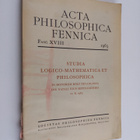 Eino Kaila : Acta philosophica Fennica XVIII - pikkukuva 1