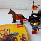 Vanha lego, hevoskärry #6022 + ohje, horse cart - pikkukuva 1