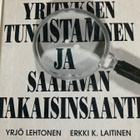 KONKURSSIYRITYKSEN TUNNISTAMINEN JA SAATAVAN TAKAISINSAANTI - pikkukuva 1