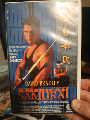 American samurai vhs