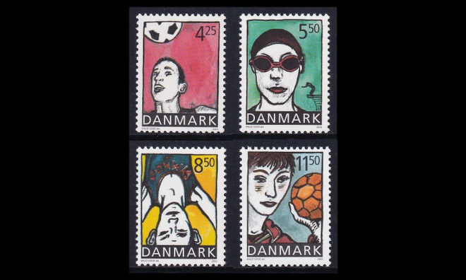 Tanska 1331-4 ** Urheilu ja nuoriso (2003)