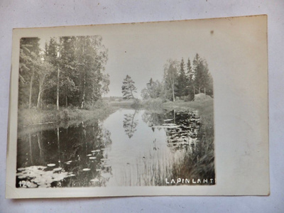 VANHA Postikortti Lapinlahti 1928