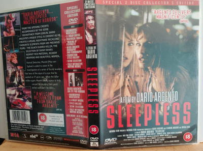 Sleepless, Dario Argento, R2
