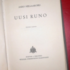 Aaro Hellaakoski : Uusi runo  1944 - pikkukuva 1
