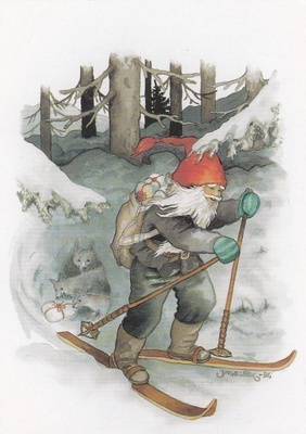 INGE LÖÖK - TONTTU HIIHTÄMÄSSÄ - 1