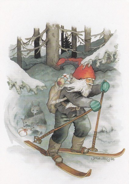 INGE LÖÖK - TONTTU HIIHTÄMÄSSÄ - 1