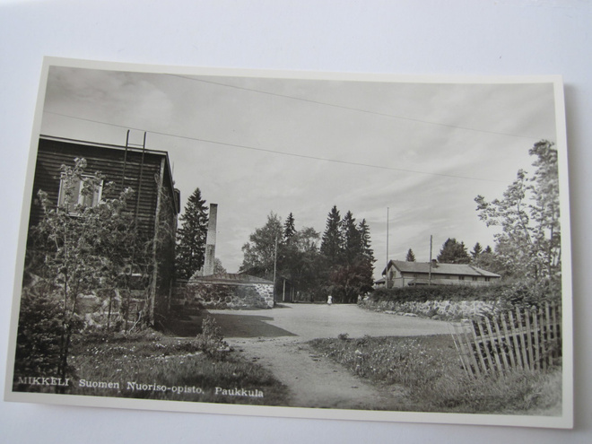 VANHA Postikortti Mikkeli 1950-l  Alkup.Mallikappale