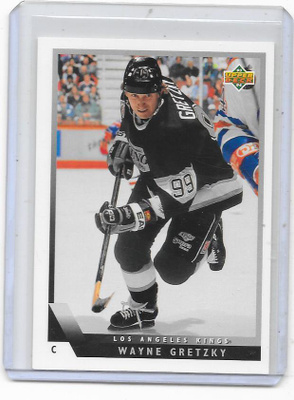 1993-94 Uooer Deck #99 Wayne Gretzky , Los Angeles Kings