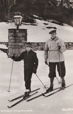 Norja Kruunuprinssi Olav ja Prinssi Harald