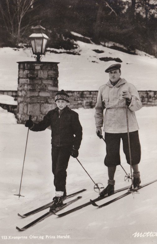 Norja Kruunuprinssi Olav ja Prinssi Harald