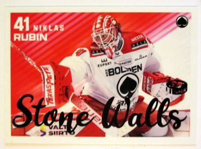 NIKLAS RUBIN ÄSSÄT Cardset 2023-24 Stone Walls