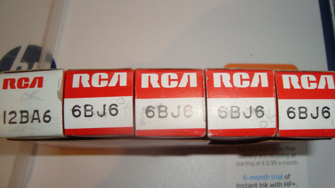 Radioputki  6BJ6  = E99F