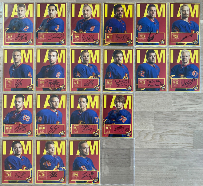14-15 Jokerit Team Issue nimikirjoituksella PÄIVITETTY