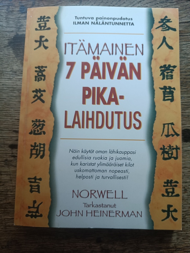 Anthony Norwell: Itämainen 7 päivän pikalaihdutus