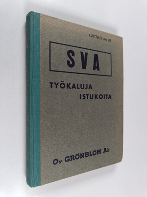 SVA luettelo No 20 : työkaluja - istukoita