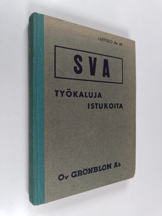 SVA luettelo No 20 : työkaluja - istukoita