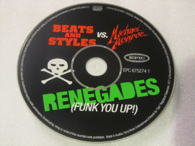 Beats & Styles vs. M. Monroe • Renegades (Funk You Up!) CDS