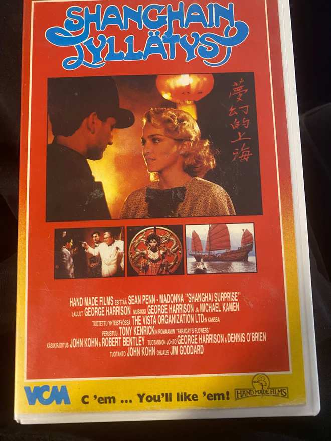Shanghain yllätys - Sf-VHS - Madonna-kalkkuna
