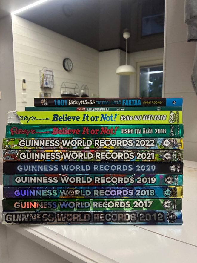 Guinnes World Records ja Believe it or not