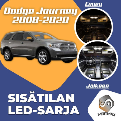 Dodge Journey Sisätilan LED-sarja 13-osainen