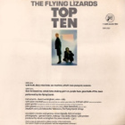 THE FLYING LIZARDS :: TOP TEN : VINYYLI LP RARE-FIN 1984 - pikkukuva 2
