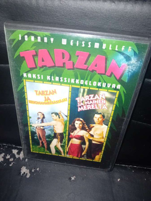 DVD Tarzan ja nainen mereltä + 1 ( SIS POSTIKULU )