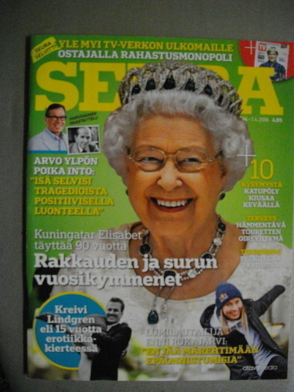 Seura lehti Nro 14/2016 (16.3)