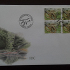 FDC Åland nelilö Sammakkoeläin 0,05€ 2.1.2002 LaPe 199 - pikkukuva 1