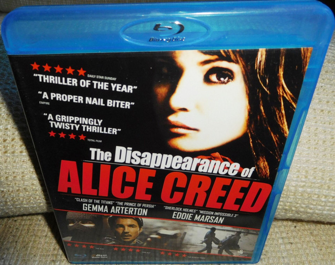 Disappearance Of Alice Creed Blu-ray