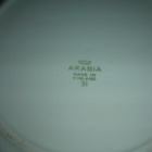 3 kpl Arabia kukkalautasia - pikkukuva 3