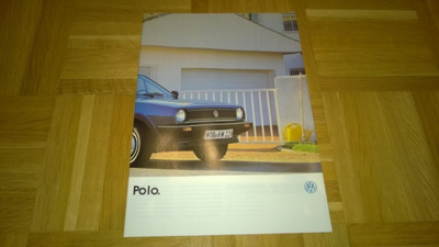 Esite Volkswagen Polo mk2 1986 1987 Typ 86C VW VAG