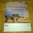 Esite Volkswagen Polo mk2 1986 1987 Typ 86C VW VAG - pikkukuva 1