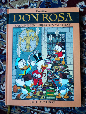 Don Rosa Kadonneen kirjaston vartijat NIMIKIRJOITUKSELLA