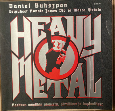 Heavy metal-Raskaan musiikin pioneerit, jättiläiset… -kirja