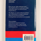 Jennifer Seidl : Oxford pocket English idioms - pikkukuva 2