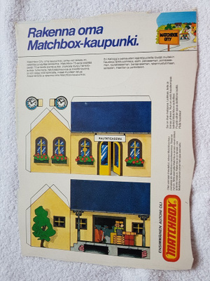 Kellogg's matchbox city rautatieasema