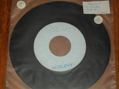 STRAVINSKI - Dj. Eino mies - single 1990 punk KOELEVY VG++