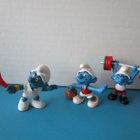 Vintage Schleich Smurffi figuurit, 6 erilaista urheilijaa - pikkukuva 3