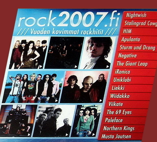 Rock 2007.fi - 32 kotimaista rockhittiä (Tupla-CD)