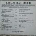 LAULUSI ELÄÄ, BREL II (CD) - pikkukuva 3