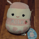 Squishmallows pehmo Amelia mansikkamilkshake h=19cm (#3232) - pikkukuva 1