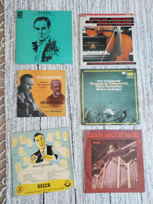 Klassinen kokelma 6 kpl LP