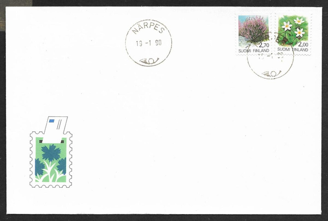 Yleismerkit 1990 FDC (LAPE 1097-1098)