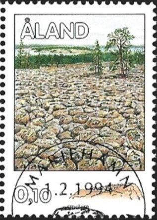 Åland 1994  Pirunpelto 0,10 mk EP Lape 079 alareuna LOISTO