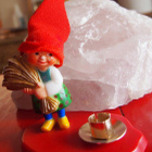 Tosi soma Karen.K kynttiläjalka noin 1960-70-luvulta - pikkukuva 2