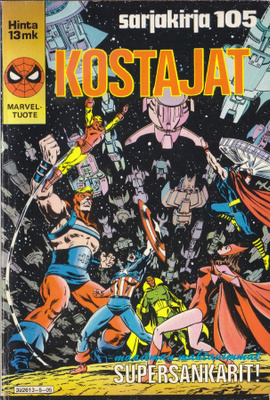Semic sarjakirja 105 Kostajat (1985)