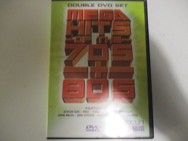 DVD MEGA HITS OF THE 70S + 80S